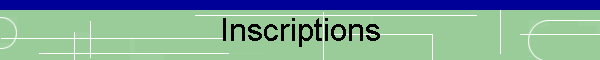 Inscriptions